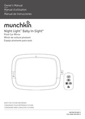 Munchkin Night Light Baby In-Sight Owner's Manual