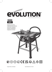 Evolution 056-0010 Original Instructions Manual