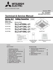 Mitsubishi Electric SUZ-AA15NLHZ-U1 Technical & Service Manual