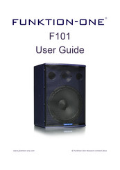 Funktion-one F101 User Manual