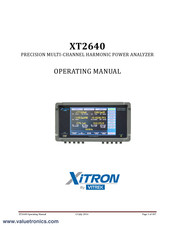 Vitrek XiTRON XT2640 Operating Manual