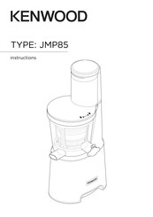 Kenwood JMP85 Instructions Manual