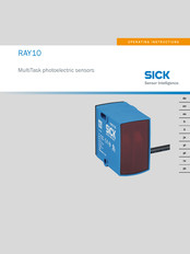 SICK MultiTask RAY10 Series Operating Instructions Manual