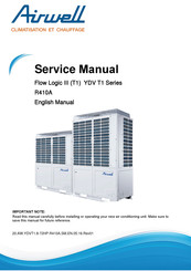 Airwell Flow Logic III AWSI-FAV048-N11 Service Manual