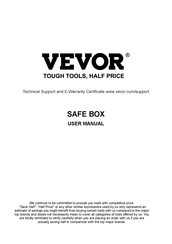 VEVOR SS-775 User Manual