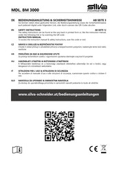 Silva Homeline BM 3000 Instruction Manual