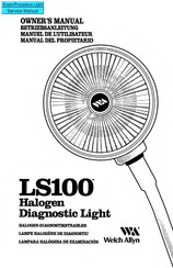Welch Allyn LS100 Owner's Manual