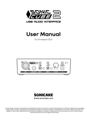 SONICAKE SONIC CUBE 2 User Manual