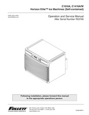 Follett Horizon Elite C1410W Operation And Service Manual