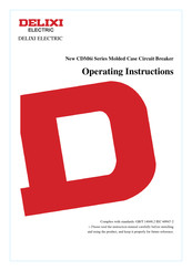 Delixi CDM6i-800 R Operating Instructions Manual