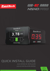 FuelTech WB-02 NANO Quick Install Manual
