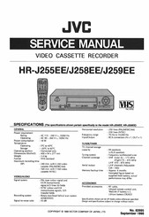 JVC HR-J258EE Service Manual