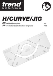 TREND H/CURVE/JIG Original Instructions Manual