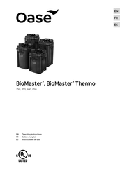 Oase BioMaster2 850 Operating Instructions Manual