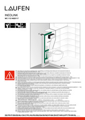 Laufen INEOLINK WC 112 H920117 Manual