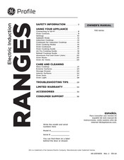 GE Profile PHS700AYFS Owner's Manual