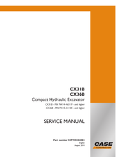 CASE CONSTRUCTION CX36B Service Manual
