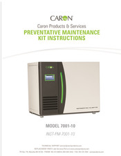 Caron 7001-10 Instructions Manual