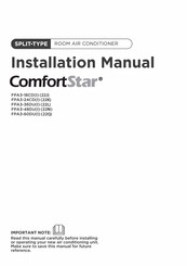 ComfortStar FPA3-48DUI Installation Manual
