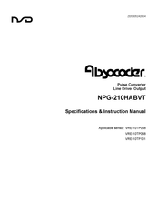 NSD ABSOCODER NPG-210HABVT Specifications & Instruction Manual