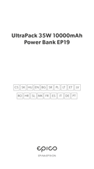 epico UltraPack EP19 Instruction Manual