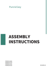YitaHome ZZJSZN-V1 Assembly Instructions Manual