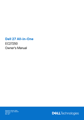 Dell 27 All-in-One Owner's Manual