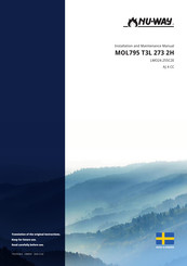 Nu-Way MOL795 T3L 273 2H Installation And Maintenance Manual