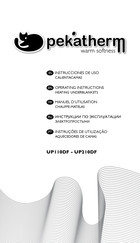 Pekatherm UP210DF Operating Instructions Manual
