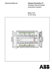 ABB Advant Controller 31 Operating Manual
