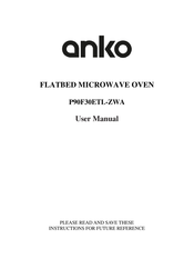 anko P90F30ETL-ZWA User Manual