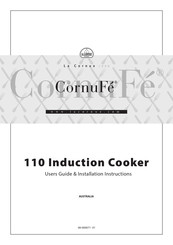 La Cornue CFE110EIGR/BN User's Manual & Installation Instructions