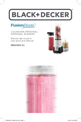 Black & Decker FusionBlade PB22340-CL Use And Care Manual