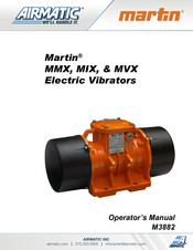 AIRMATIC martin MILX165A04 Operator's Manual