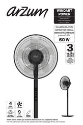Arzum WINDART Instruction Manual