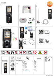 TESTO 324 Quick Start Manual