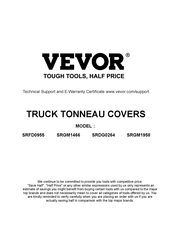 VEVOR SRGM1958 Manual