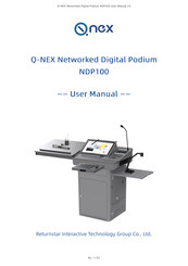 Q-NEX NDP100 User Manual