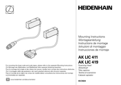 Heidenhain AK LIC 411 Mounting Instructions