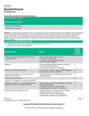 HP Enterprise MSA 2072 Product End-Of-Life Disassembly Instructions