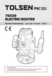 TOLSEN TOOLS FORCE XPRESS 79559 Instruction Manual