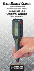 Calculated Industries SCALE MASTER CLASSIC 6020 User Manual