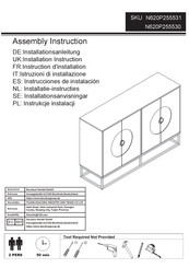 Decobus Handel N620P255530 Assembly Instruction Manual