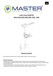 Master MAS-L048 Owner's Manual