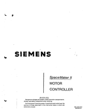 Siemens-Allis Space Maker II Manual