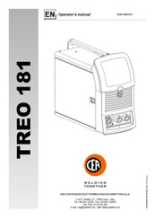 Cea TREO 181 MIG/MAG Operator's Manual