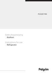 Pelgrim PCD28178N Instructions For Use Manual