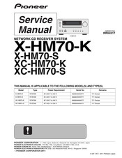 Pioneer x-hm70-k Service Manual