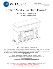 Whalen Kellum WMFP48EC-26GR Manual