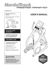 NordicTrack NTEL71317.0 User Manual